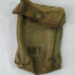 MILITARIA - porta Munição em Lona para carregadores do Fuzil Fal.