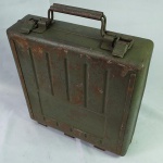MILITARIA - Maleta de Transporte de Projéteis de Morteiro - Exército Americano