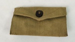 MILITARIA - Porta curativos de lona usado pelo Exército Brasileiro.