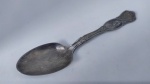MILITARIA - Rogers - Colher datada de 1881 com o rosto de Militar Inglês - (19)