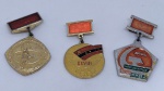 MILITARIA - lote com 03 Distintivos Soviéticos Comemorativos - Jogos Olímpicos (38)