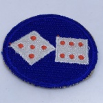 MILITARIA - Bordado original do Exército Americano - Segunda Guerra Mundial (52)