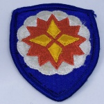 MILITARIA - Bordado original do Exército Americano - Segunda Guerra Mundial (58)