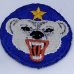 MILITARIA - Bordado original do Exército Americano - Segunda Guerra Mundial (60)