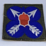 MILITARIA - Bordado original do Exército Americano - Segunda Guerra Mundial (62)