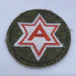 MILITARIA - Bordado original do Exército Americano - Segunda Guerra Mundial (67)