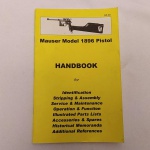 Manual da Pistola Automática MAUSER MODELO 1896. Contém 34 páginas ilustradas.