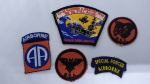 (03) Lote com 05 Patches / Bordados Militares Diversos