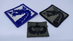 (04) Lote com 03 Patches / Bordados Paraquedistas Americanos - Guerra do Vietnã