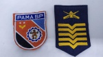  (07) Dois Patches / Bordados da Força Aérea Brasileira - FAB