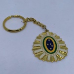 Chaveiro do Segundo Exército Brasileiro (Clube dos Subtenentes e Sargentos do II Exército), fabricado pela Esmaltarte.