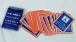 Baralho do jogo Pinochle do Exército Americano - U.S. ARMY SPECIAL SERVICES, Fabricado nos Estados Unidos da América.
