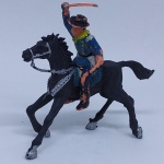 Soldado com Cavalo - Forte Apache Gulliver anos 70 - (23)