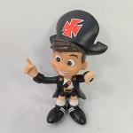 Clube de regatas Vasco da Gama - Lindo boneco ou figura do  navegador português mascote do time. Mede aprox. 16cm de altura. Fabricado em algum tipo de borracha