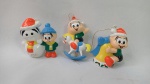 Turma da Mônica - 3 Lindos ornamentos de árvore de Natal com tema do personagem Cebolinha. Não sei informar o fabricante. Medem aproximadamente 7,5cm de comprimento