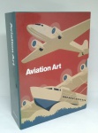 Box/caixa `Aviation Art` com 30 cartões e envelopes com motivos de aviação – item novo, íntegro. 