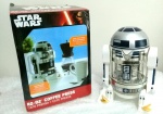 Cafeteira /Prensa  Star Wars R2D2 na embalagem original (na caixa protetora de isopor e na caixa de papelão; caixa de papelão com amassados) - muito bem conservada  sem teste de funcionalidade
