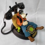 Telefone do Pateta - Walt Disney Goofys Animated Talking Corded Telephone Phone. O Telefone está funcionando (Liga e recebe ligações)
