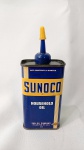 SUNOCO - Linda lata de óleo caseiro fabricada na Pensilvânia nos Estados Unidos. Cheia. Mede Aproximadamente 14cm de altura.