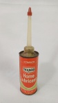 TEXACO - Linda lata de óleo americana da Texaco para óleo lubrificante de uso caseiro. Mede 19cm de altura, conseidera-se vazia