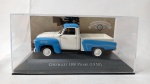 Chevrolet 3100 Picape Pick up 1958. Carros Inesquecíveis do Brasil. Carrinho miniatura diecast escala 1/43. Na caixa e base originais
