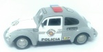Miniatura Uni Fortune – Volkswagen Beetle Polícia Militar – 12cm- item de coleção sem embalagem – muito bem conservada 