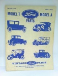 Catalogo Vintage Ford Parts – Model T /Model A – (Catalog #102) -  ano de edição: 1989 – em inglês - exemplar usado bem conservado, amarelado pelo tempo. Não apresenta rasgos, grifos ou anotações. 