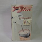 Milkshaker Hamilton Beach Branca - Embalagem original. Sem uso. A caixa mede 38cm de altura