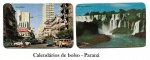 Colecionismo - Dois (2) calendários de bolso abordando o temo do Estado do Paraná. Os anos dos calendários vão de 1966 e 1972. Calendários em bom estado de conservação. Medem 6,5 cm X 10,0 cm.