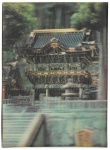 Colecionismo/cartão postal - Belo cartão postal fotográfico japonês, com efeito 3 dimensões, mostrando um templo. Cartão bem ao gosto dos anos 60, quando essa tecnologia era uma novidade. Cartão não circulado. O cartão mede 10,5 X 14,4 cm.