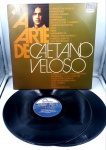LP Disco de Vinil -  Caetano Veloso - A Arte de Caetano Veloso - Álbum Duplo. Capa e discos em ótimo estado. Capa Dupla