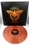 (IMPORTADO)  LP Disco de Vinil - Motorhead - Hammered - Vinil Colorido. Capa e disco em bom estado