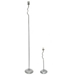 Made in Italy. Séc. XX - Lote de duas bases para luminárias de piso. 180 cm / 70 cm. 110 V.