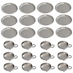 Lote constando de: conjunto de 12 suportes para copo (13 cm) e 12 taças para sorvete. (4 x 11 cm). Marcas Wolff. Excelente estado de conservação.