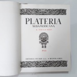 Plateria Sudamericana. Autor: A. Taullard. Editora Peuser, 1941. Raro livro sobre prataria sul-americana, ilustrado com mais de 350 peças de diferentes países como Peru, México, Brasil, etc, numa tiragem de 1000 exemplares numerados, sendo este o exemplar nº 135. Possui 284 páginas, encadernado