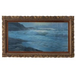VITORIO CUTTIN - Escola Italiana. Séc. XX - Marinha. Óleo s/ tela. Ass. cid. 100 x 160 cm. Vittorio Cuttin nasceu na cidade de Florença (Itália), em 1918, e, depois de participar da Segunda Guerra Mundial como tenente de infantaria na frente iugoslava, emigrou para Argentina. ... Exemplo para nomes locais, o artista italiano é lembrado pela oitava edição da Mostra de Artes Plásticas da Sociedade Dante Aligheri.8 de jul. de 2010.