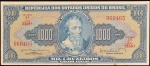 Cédula Brasileira, Valor 1000 Cruzeiros, 1ª Estampa, Efígie D.João VI, Período de Circulação 1943/1960, Muito Bem Conservada/Soberba.