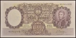 Cédula Estrangeira, ARGENTINA, Valor 1000 Pesos, Data 1935, Flor de Estampa.