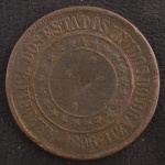 Rara Moeda do Brasil, República, Valor 40 Reis, Data 1896, Bronze, Peça chave para Fechar a Coleção de Bronze do Brasil, Muito Difícil de Aparecer, Grande Oportunidade, Muito Bem Conservada