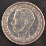 Moeda Comemorativa, BÉLGICA,  Valor 50 Francos, Data 1958, Prata, Peso 12,5 g, Diâmetro 29 mm, Soberba/Flor de Cunho.