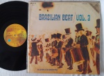 NELSINHO E SUA ORQUESTRA "Brazilian Beat Vol 3 " LP 1968 Br - CAPA SANDUICHE - Samba, Batucada.  SELO: London SBR-XLD 11.777.  ESTADO GERAL: Bom