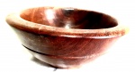 Antigo Bowl em madeira possivelmente jacarandá. Mede: 20 x 9 cm.