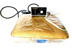 Aparelho massageador da Marca Priston em formato de almofada, masso vibrauter - 110v de luxe eletronic, mede: 40 x 31 x 9 cm. Novo funcionando perfeitamente com controlre remoto de velocidade
