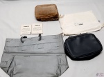 Lote de necessaire e bolsa de cias aéreas para colecionador.