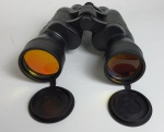Binóculo breaker  50 x 50. Medindo: 19 x 19 cm. No estado.