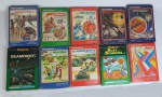 Dez antigos jogos de vídeo game, intellivision. Não testado.