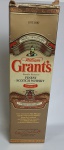 Bebida - Whisky Grant`s, 1 litro. Lacrado. 