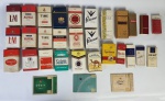 Colecionismo - Trinta e um maços de cigarros diversos.