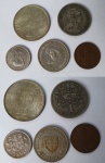 Numismática - 5 (Cinco) moedas portuguesa.