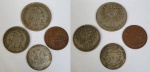 Numismática, 4 (Quatro) moedas portuguesas.